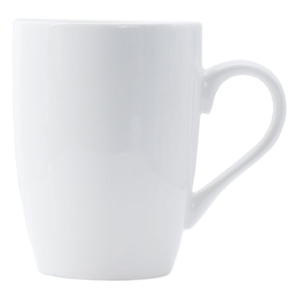 REGENT BULLET SHAPE NBC WHITE COFFEE MUG, 350ML (105X85MM DIA)