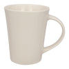 REGENT V-SHAPE WHITE COFFEE MUG, 380ML