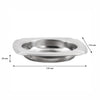 REGENT ASHTRAY SQUARE STAINLESS STEEL, 110MM