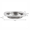 REGENT ASHTRAY SQUARE STAINLESS STEEL, 110MM