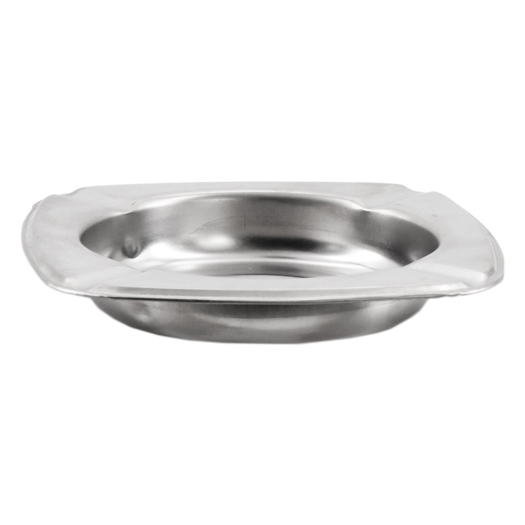 REGENT ASHTRAY SQUARE STAINLESS STEEL, 110MM