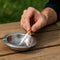 REGENT ASHTRAY ROUND STAINLESS STEEL, 120MM DIA