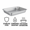 REGENT RECTANGULAR ROASTING DISH STAINLESS STEEL, 266X196MM