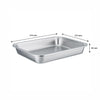 REGENT RECTANGULAR ROASTING DISH STAINLESS STEEL, 315X215X45MM