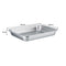 REGENT RECTANGULAR ROASTING/BAKING DISH STAINLESS STEEL, (355X275X55MM)