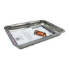 REGENT RECTANGULAR ROASTING DISH STAINLESS STEEL, 355X265X45MM
