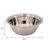 REGENT DEEP MIXING BOWL STAINLESS STEEL, 2.85L