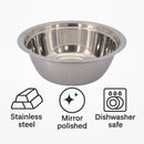 REGENT DEEP MIXING BOWL STAINLESS STEEL, 3.65L