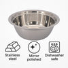 REGENT DEEP MIXING BOWL STAINLESS STEEL, 3.65L