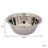 REGENT DEEP MIXING BOWL STAINLESS STEEL, 3.65L