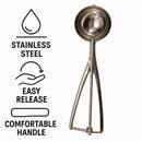 REGENT ICE CREAM SERVER STAINLESS STEEL, 240X60MM DIA