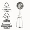 REGENT ICE CREAM SERVER STAINLESS STEEL, 230X60MM DIA