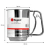 REGENT BAKEWARE FLOUR SIFTER STAINLESS STEEL, 160MM DIA