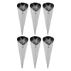 REGENT BAKEWARE CREAM HORNS STAINLESS STEEL 6PK