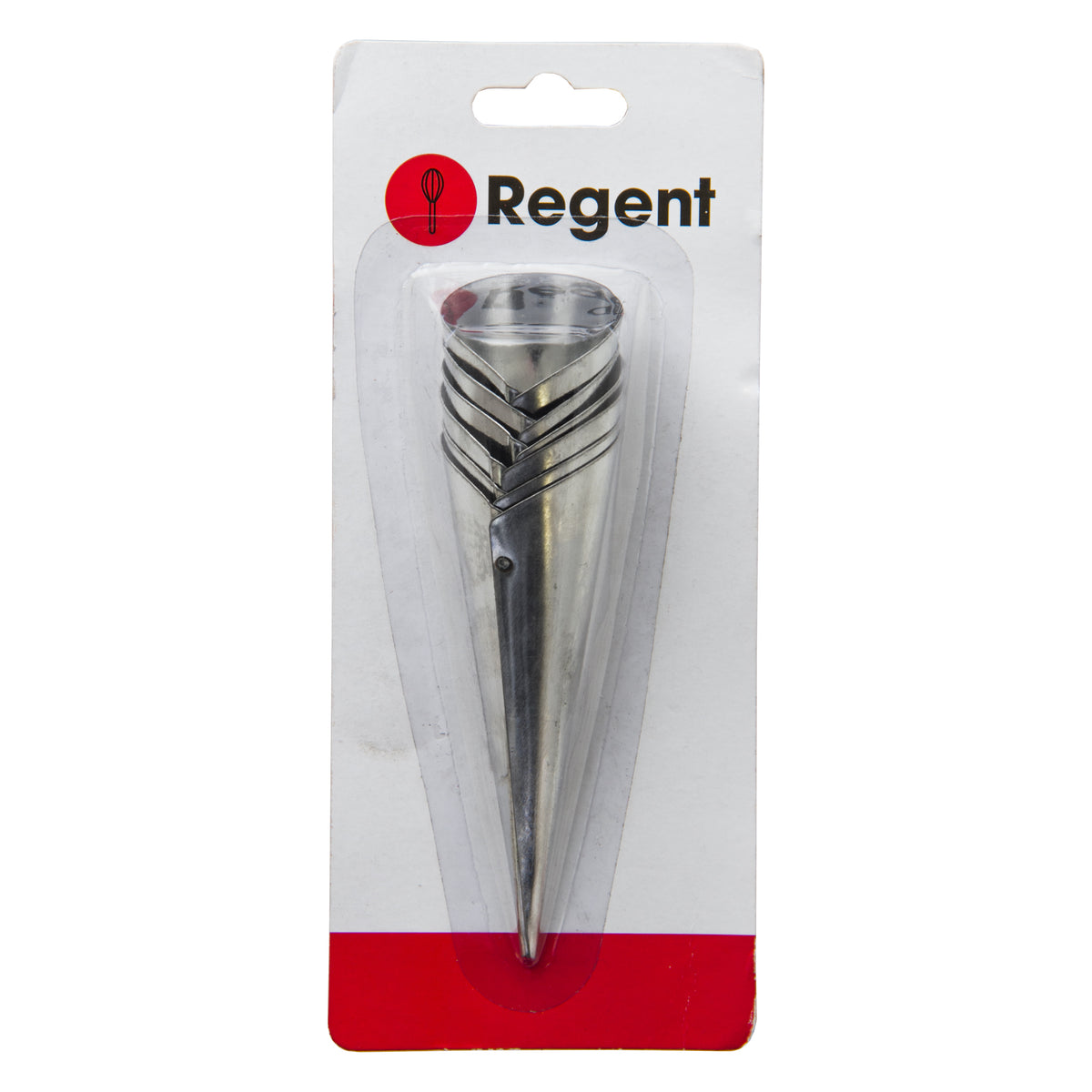 REGENT BAKEWARE CREAM HORNS STAINLESS STEEL 6PK