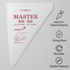 REGENT BAKEWARE MASTER DISPOSABLE PIPING BAGS 100 PCS, (300X210MM)