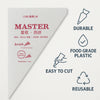 REGENT BAKEWARE MASTER DISPOSABLE PIPING BAGS 100PK, 350X250MM