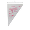 REGENT BAKEWARE MASTER DISPOSABLE PIPING BAGS 100PK, 350X250MM