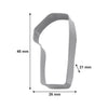 REGENT BAKEWARE COOKIE CUTTER NUMBERS ST STEEL NUMBERS 10PK SET