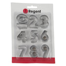 REGENT BAKEWARE COOKIE CUTTER NUMBERS ST STEEL NUMBERS 10 PIECE SET, (150X100X20MM)