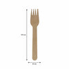 REGENT DISPOSABLE WOODEN FORKS 24PK, 160MM
