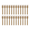 REGENT DISPOSABLE WOODEN FORKS 24PK, 160MM