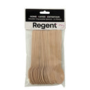 REGENT DISPOSABLE WOODEN SPOONS 24PK, 160MM