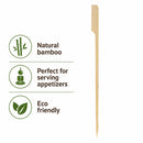REGENT DISPOSABLE LARGE BAMBOO FOOD PADDLE PICKS 50PK, 180MM