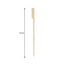 REGENT DISPOSABLE BAMBOO FOOD PADDLE PICKS 50PCS, (180MM)