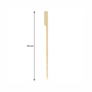 REGENT DISPOSABLE LARGE BAMBOO FOOD PADDLE PICKS 50PK, 180MM