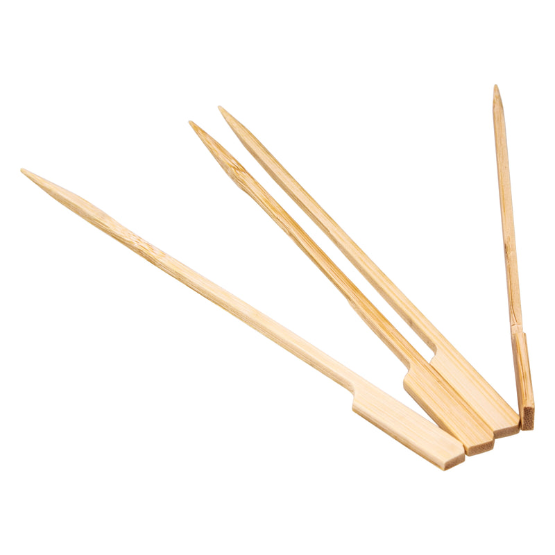 REGENT DISPOSABLE BAMBOO FOOD PADDLE PICKS 50PCS, (180MM)