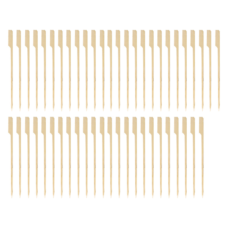REGENT DISPOSABLE BAMBOO FOOD PADDLE PICKS 50PCS, (180MM)