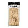 REGENT DISPOSABLE LARGE BAMBOO FOOD PADDLE PICKS 50PK, 180MM