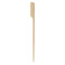 REGENT DISPOSABLE BAMBOO FOOD PADDLE PICKS 50PCS, (120MM)