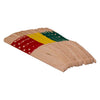 REGENT DISPOSABLE WOODEN KNIVES WITH COLOURED POLKA DOTS 24PK, 160MM