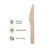 REGENT DISPOSABLE WOODEN KNIVES 100PK, 165MM