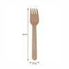 REGENT DISPOSABLE WOODEN FORKS 100PK