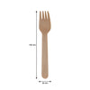 REGENT DISPOSABLE WOODEN FORKS 100PCS, (160X26MM)