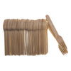 REGENT DISPOSABLE WOODEN FORKS 100PCS, (160X26MM)