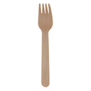 REGENT DISPOSABLE WOODEN FORKS 100PCS, (160X26MM)