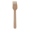 REGENT DISPOSABLE WOODEN FORKS 100PCS, (160X26MM)