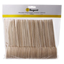 REGENT DISPOSABLE WOODEN SPOONS 100PCS, (160X34MM)