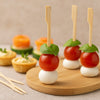 REGENT DISPOSABLE WOODEN FORK PICKS 100PK