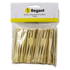 REGENT DISPOSABLE WOODEN FORK PICKS 100PCS, (88MM)