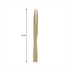 REGENT DISPOSABLE WOODEN FORK PICKS 100PK