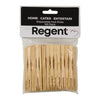 REGENT DISPOSABLE WOODEN FORK PICKS 100PK