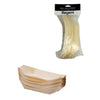 REGENT DISPOSABLE WOODEN BOAT LARGE 20PK, 220MM