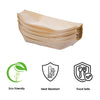 REGENT DISPOSABLE WOODEN BOAT LARGE 20PK, 220MM