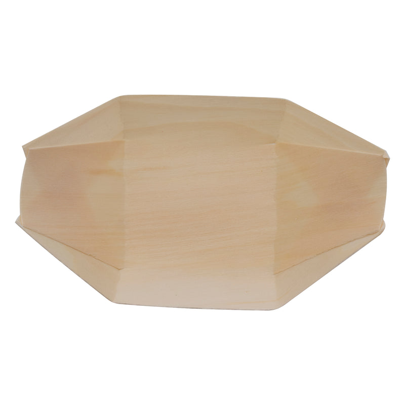 REGENT DISPOSABLE WOODEN BOATS 20PCS, (145X87MM)
