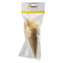 REGENT DISPOSABLE WOODEN CONES 20PCS, (170MMX120MM)